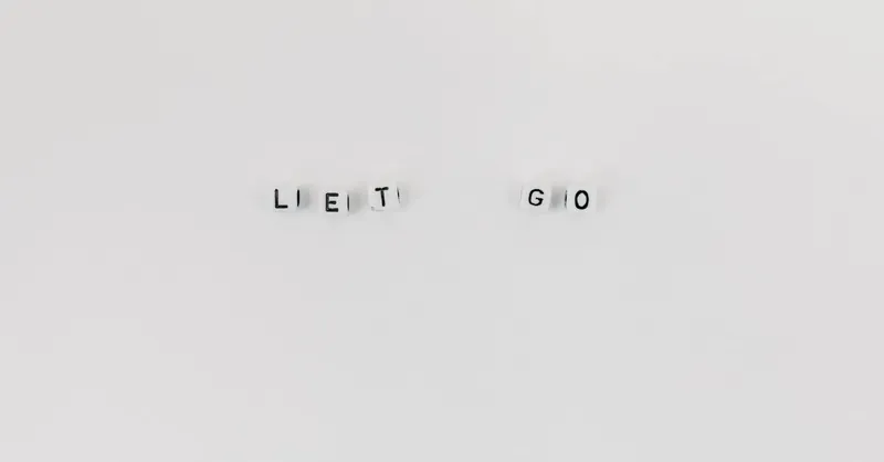 Minimalist composition featuring